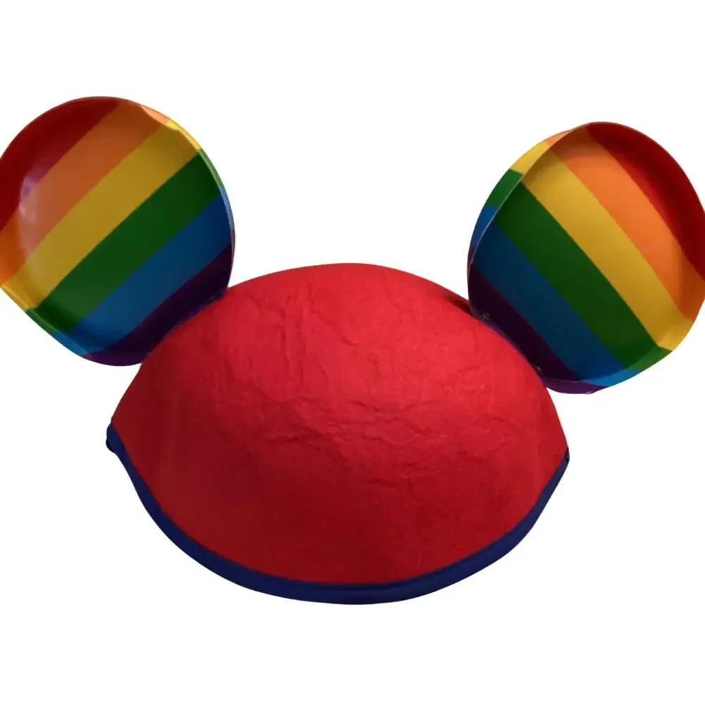 NWT Disney Parks Disney Pride Collection Ears Hat Mickey Mouse LGBT+ Rainbow